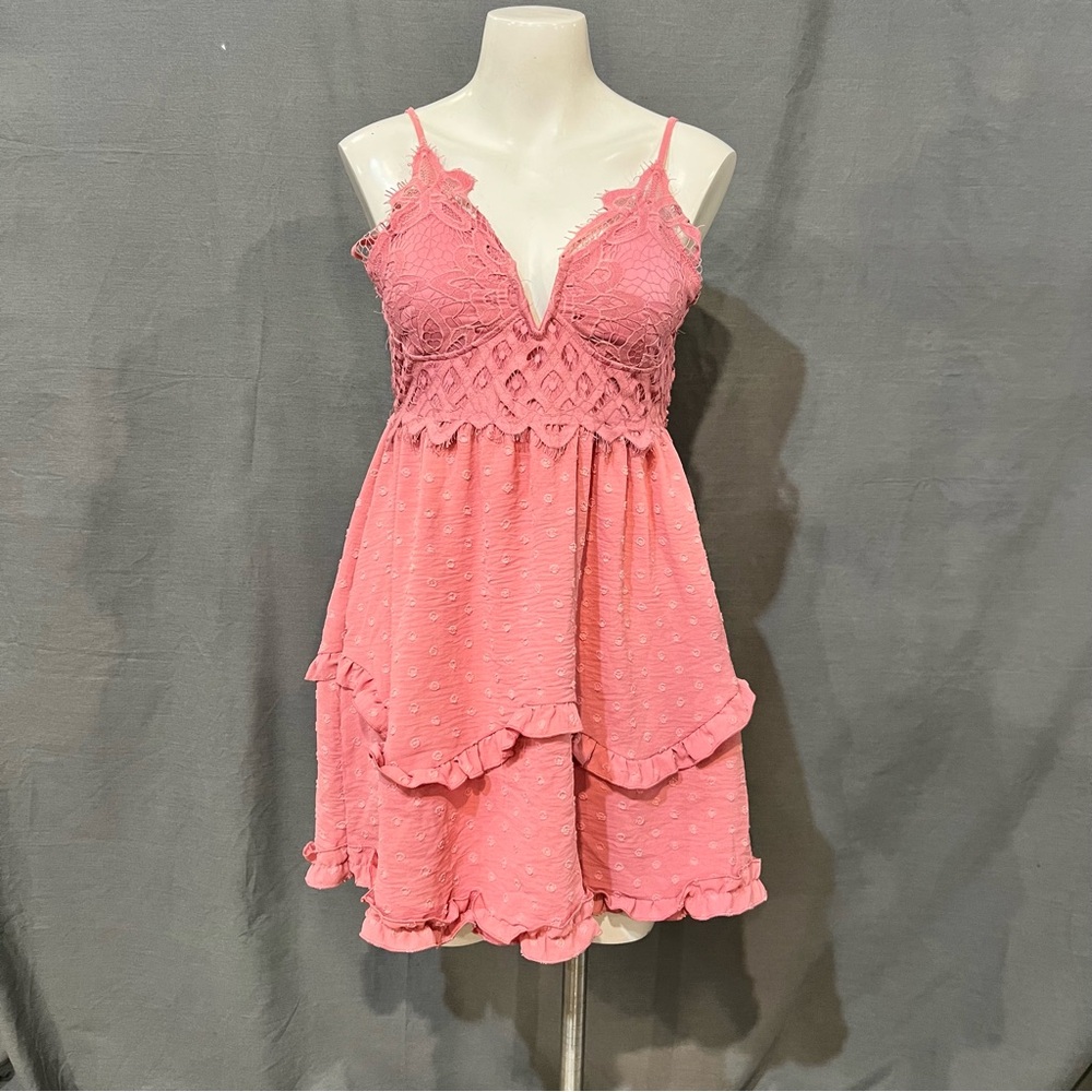 Rue21 Textured Pink Dress